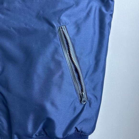 Vintage Chaps Vest Full Zip Fleece Lined Zip Pockets Sleeveless Golf Men Size XL - Picture 3 of 9